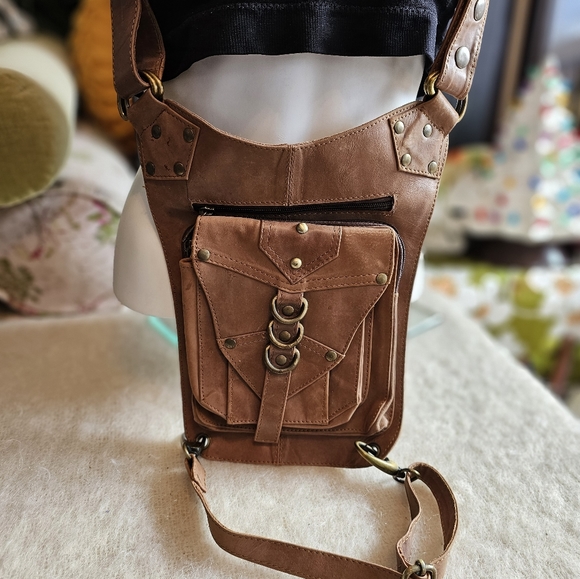 Leather Festival Fanny Pack - Picture 1 of 15